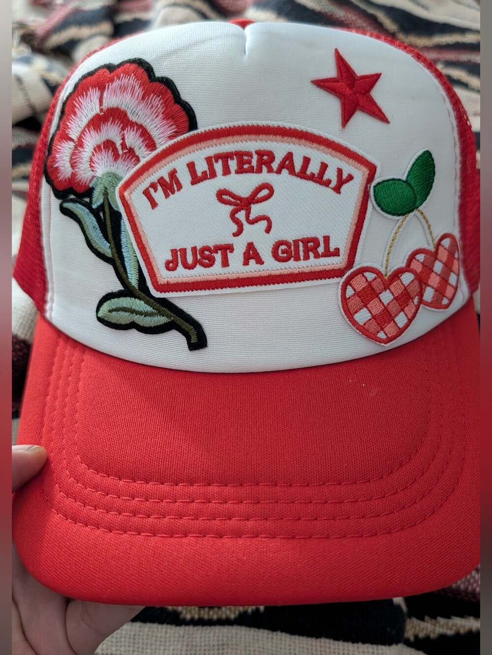 Literally Just A Girl Trucker Hat